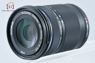 【中古】OLYMPUS オリンパス M.ZUIKO DIGITAL ED 40-150mm f/4-5.6 R ブラック