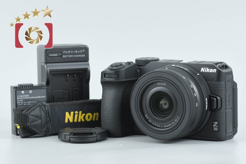 【中古】Nikon ニコン Z30 16-50 VR レンズキット シャッター回数僅少