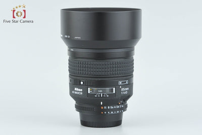 【中古】Nikon ニコン AF NIKKOR 85mm f/1.4 D
