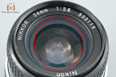 【中古】Nikon ニコン Ai NIKKOR 24mm f/2.8