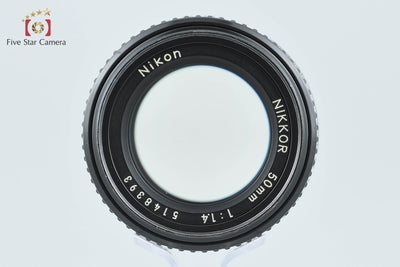 【中古】Nikon ニコン Ai-S NIKKOR 50mm f/1.4 爪無し