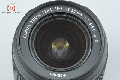 【中古】Canon キヤノン EF-S 18-55mm f/3.5-5.6 IS II