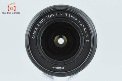【中古】Canon キヤノン EF-S 18-55mm f/3.5-5.6 IS II