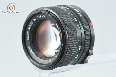 【中古】Canon キヤノン New FD 50mm f/1.4