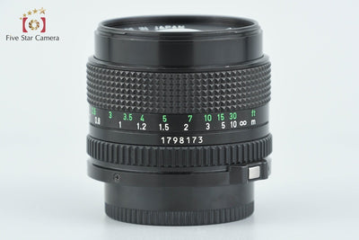 【中古】Canon キヤノン New FD 50mm f/1.4