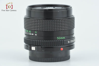 【中古】Canon キヤノン New FD 50mm f/1.4