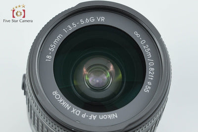 【中古】Nikon ニコン AF-P DX NIKKOR 18-55mm f/3.5-5.6 G VR