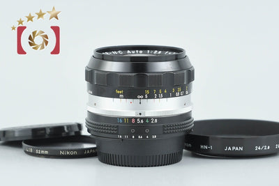 【中古】Nikon ニコン NIKKOR-N.C Auto 24mm f/2.8 爪無し