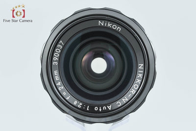 【中古】Nikon ニコン NIKKOR-N.C Auto 24mm f/2.8 爪無し