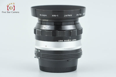 【中古】Nikon ニコン NIKKOR-N.C Auto 24mm f/2.8 爪無し