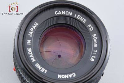 【中古】Canon キヤノン New FD 50mm f/1.8