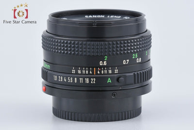 【中古】Canon キヤノン New FD 50mm f/1.8