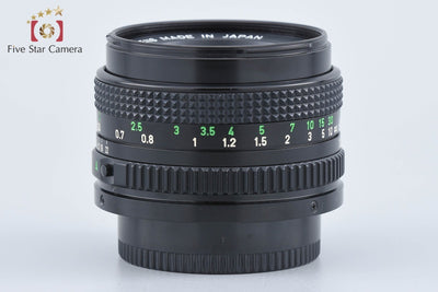 【中古】Canon キヤノン New FD 50mm f/1.8