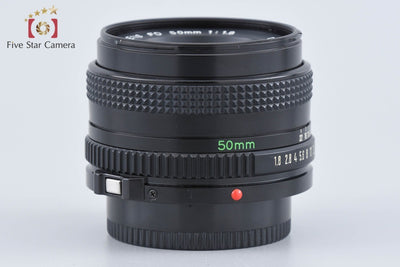 【中古】Canon キヤノン New FD 50mm f/1.8