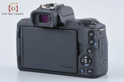 【中古】Canon キヤノン EOS Kiss M2 EF-M 15-45 IS STM レンズキット ブラック シャッター回数僅少