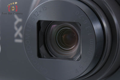 【中古】Canon キヤノン IXY 650 ブラック コンパクトデジタルカメラ