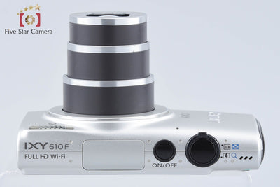 【中古】Canon キヤノン IXY 610F シルバー コンパクトデジタルカメラ