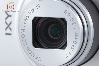 【中古】Canon キヤノン IXY 610F シルバー コンパクトデジタルカメラ