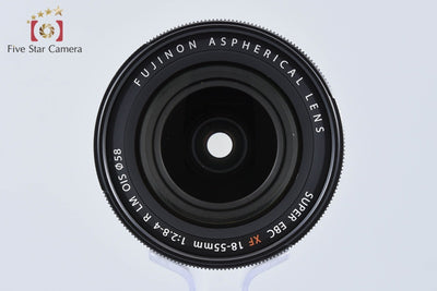 【中古】FUJIFILM 富士フイルム XF 18-55mm f/2.8-4 R LM OIS
