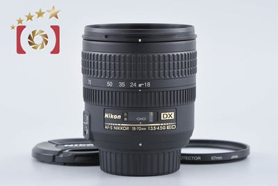 【中古】Nikon ニコン AF-S DX NIKKOR 18-70mm f/3.5-4.5 G ED
