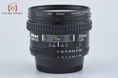 【中古】Nikon ニコン AF NIKKOR 20mm f/2.8