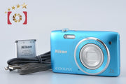 【中古】Nikon ニコン COOLPIX S3500 オリエンタルブルー コンパクトデジタルカメラ