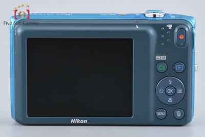 【中古】Nikon ニコン COOLPIX S3500 オリエンタルブルー コンパクトデジタルカメラ