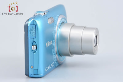 【中古】Nikon ニコン COOLPIX S3500 オリエンタルブルー コンパクトデジタルカメラ