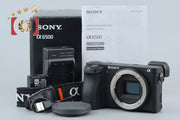 【中古】SONY ソニー α6500 ILCE-6500 ブラック ミラーレス一眼カメラ シャッター回数僅少 元箱付き 海外版