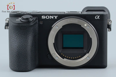 【中古】SONY ソニー α6500 ILCE-6500 ブラック ミラーレス一眼カメラ シャッター回数僅少 元箱付き 海外版