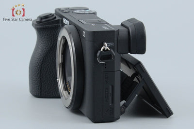 【中古】SONY ソニー α6500 ILCE-6500 ブラック ミラーレス一眼カメラ シャッター回数僅少 元箱付き 海外版