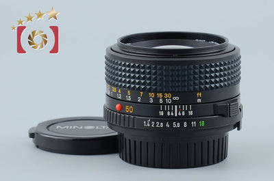 【中古】MINOLTA ミノルタ New MD 50mm f/1.4