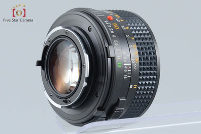 【中古】MINOLTA ミノルタ New MD 50mm f/1.4