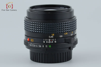 【中古】MINOLTA ミノルタ New MD 50mm f/1.4
