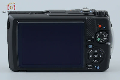 【中古】OM SYSTEM (OLYMPUS) オーエム システム Tough TG-7 ブラック コンパクトデジタルカメラ シャッター回数僅少 元箱付き