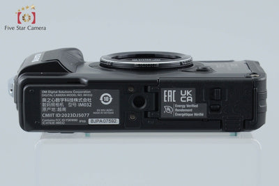 【中古】OM SYSTEM (OLYMPUS) オーエム システム Tough TG-7 ブラック コンパクトデジタルカメラ シャッター回数僅少 元箱付き