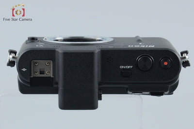 【中古】Nikon ニコン 1 V1 ブラック ミラーレス一眼カメラ シャッター回数僅少