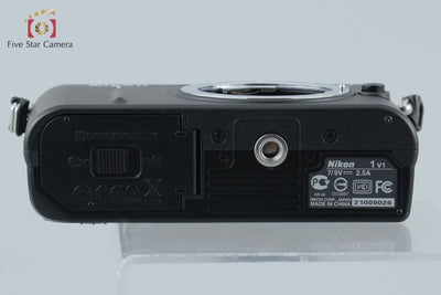 【中古】Nikon ニコン 1 V1 ブラック ミラーレス一眼カメラ シャッター回数僅少