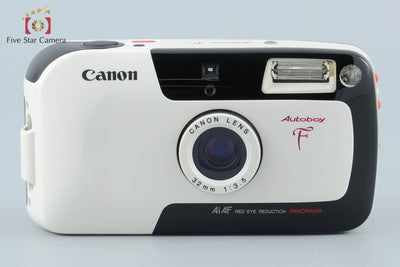 【中古】Canon キヤノン Autoboy F ホワイト x ブラック コンパクトフィルムカメラ