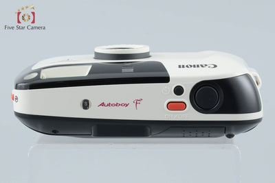 【中古】Canon キヤノン Autoboy F ホワイト x ブラック コンパクトフィルムカメラ