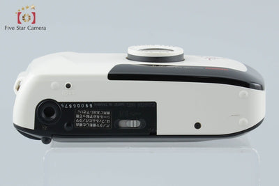 【中古】Canon キヤノン Autoboy F ホワイト x ブラック コンパクトフィルムカメラ