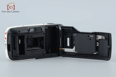 【中古】Canon キヤノン Autoboy F ホワイト x ブラック コンパクトフィルムカメラ