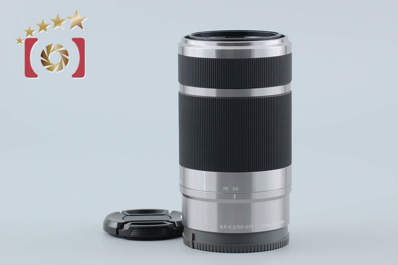 【中古】SONY ソニー E 55-210mm f/4.5-6.3 OSS SEL55210 シルバー
