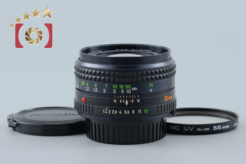 【中古】MINOLTA ミノルタ MD ROKKOR 50mm f/1.4