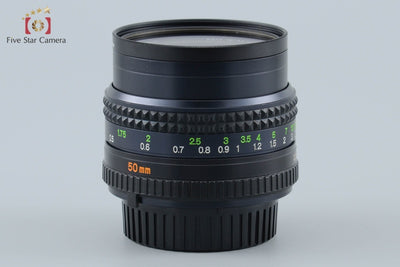 【中古】MINOLTA ミノルタ MD ROKKOR 50mm f/1.4