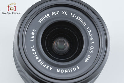 【中古】FUJIFILM 富士フイルム XC 13-33mm f/3.5-6.3 OIS ブラック