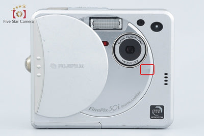 【中古】FUJIFILM 富士フイルム FinePix 50i シルバー コンパクトデジタルカメラ