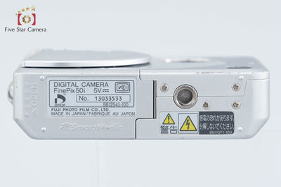 【中古】FUJIFILM 富士フイルム FinePix 50i シルバー コンパクトデジタルカメラ