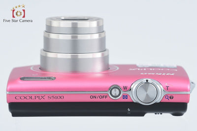 【中古】Nikon ニコン COOLPIX S5100 ホットピンク コンパクトデジタルカメラ