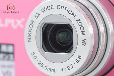【中古】Nikon ニコン COOLPIX S5100 ホットピンク コンパクトデジタルカメラ